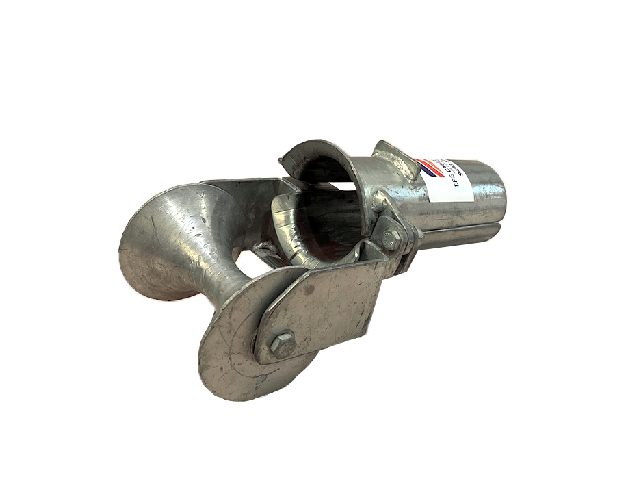Adjustable Split Duct With Roller